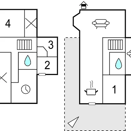 Дом отдыха Amazing In With Kitchen